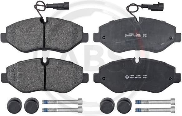 Brake Pad Set, disc brake 37659