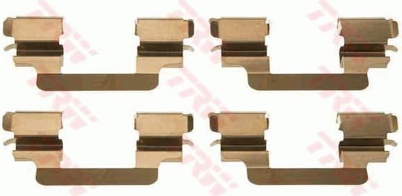 Accessory Kit, disc brake pad PFK425