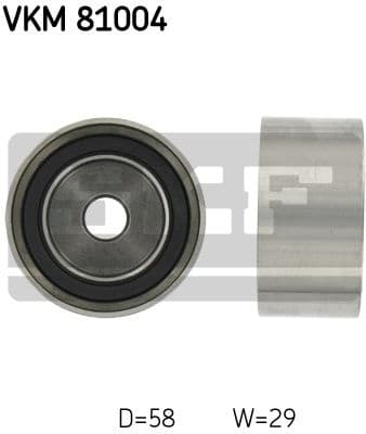 Deflection Pulley/Guide Pulley, timing belt VKM 81004
