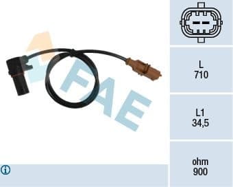 Sensor, crankshaft pulse 79077