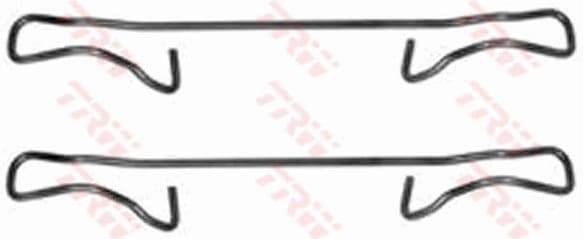 Accessory Kit, disc brake pad PFK304