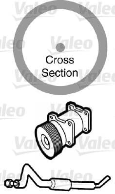 Gasket, coolant pipe 509166
