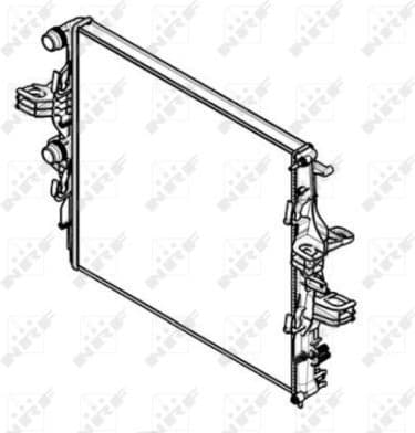 Radiator, engine cooling 58431