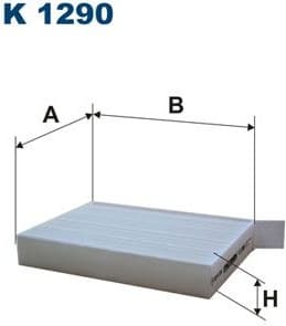 Filter, cabin air K1290