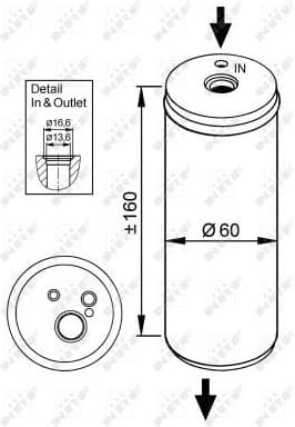 Dryer, air conditioning 33296