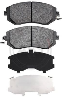 Brake Pad Set, disc brake 37998
