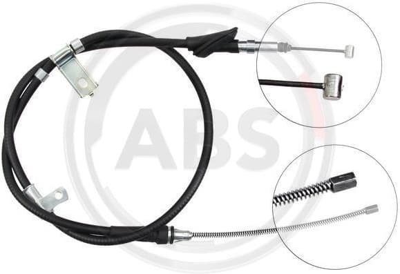 Cable Pull, parking brake K17128