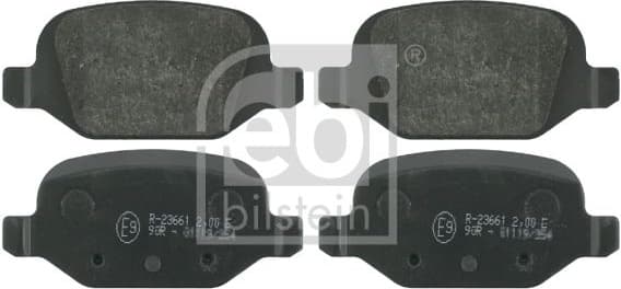 Brake Pad Set, disc brake 16370