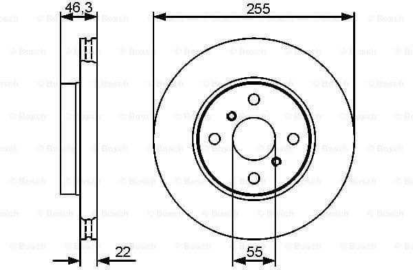 Brake Disc 0986479430