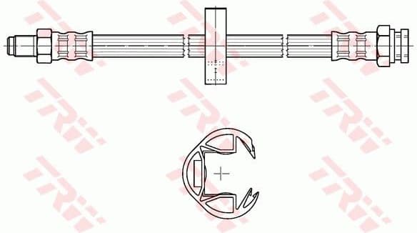 Brake Hose PHB302 - image 2