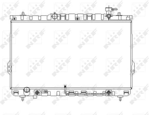Radiator, engine cooling 53646 - image 2
