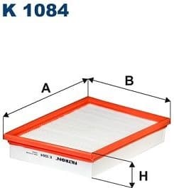 Filter, cabin air K1084