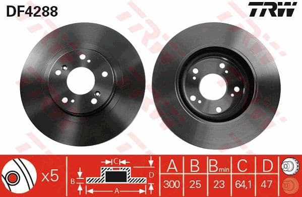 Brake Disc DF4288