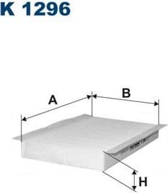 Filter, cabin air K1296