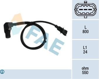 Sensor, crankshaft pulse 79239