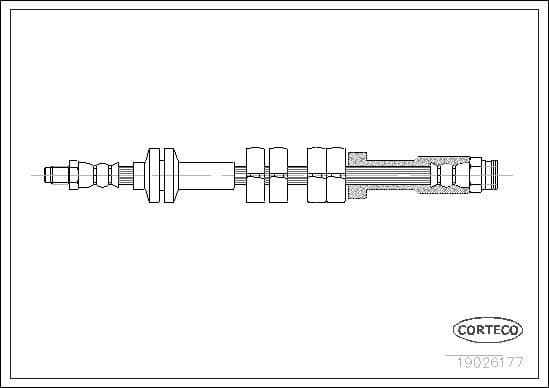 Brake Hose 19026177