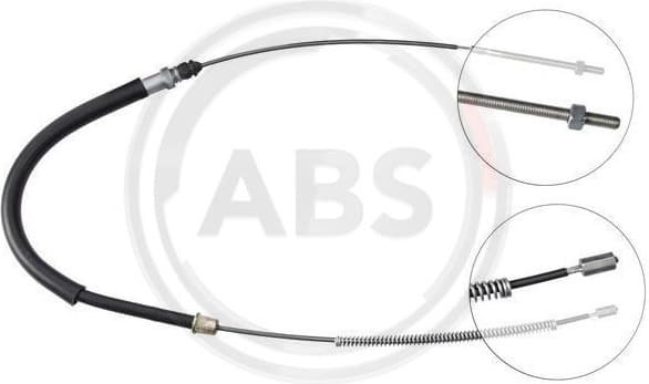 Cable Pull, parking brake K12207