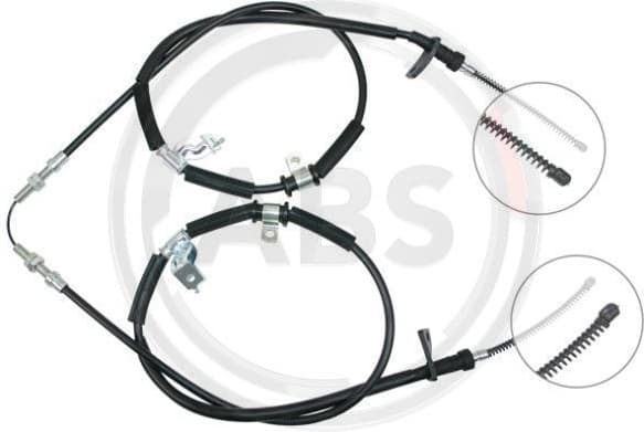 Cable Pull, parking brake K12235