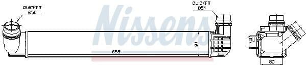 Charge Air Cooler ** FIRST FIT ** 96545