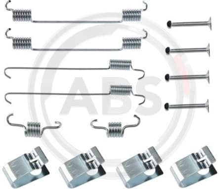 Accessory Kit, brake shoes 0007Q