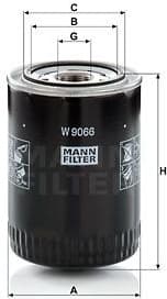 Oil Filter W9066