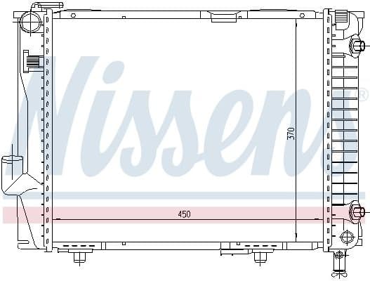 Radiator, engine cooling ** FIRST FIT ** 62711 - image 2