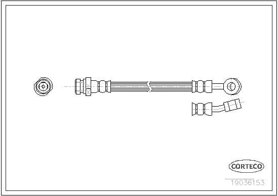 Brake Hose 19036153