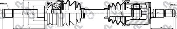Drive Shaft 239007