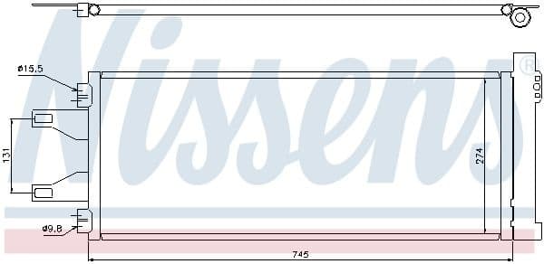 Condenser, air conditioning ** FIRST FIT ** 94986