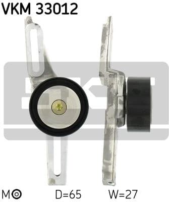 Belt Tensioner, V-ribbed belt VKM 33012