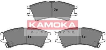 Brake Pad Set, disc brake JQ1012652