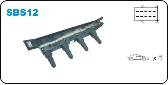 Ignition Coil SBS12