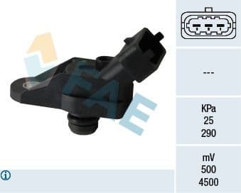 Sensor, intake manifold pressure 15053
