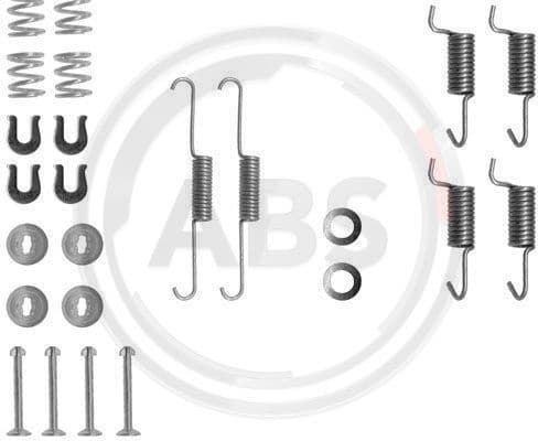 Accessory Kit, parking brake shoes 0788Q