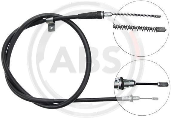 Cable Pull, parking brake K19828