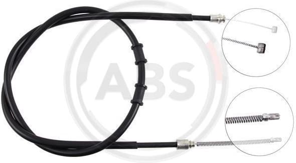 Cable Pull, parking brake K14838