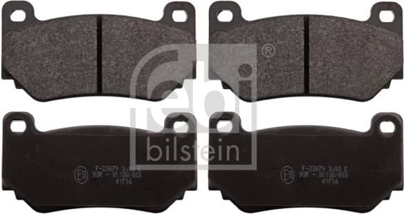 Brake Pad Set, disc brake 116203