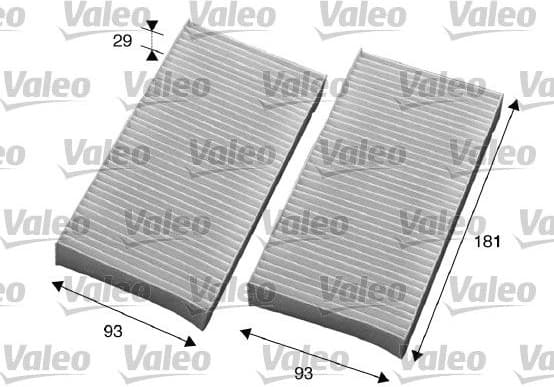 Filter, cabin air VALEO ESSENTIAL 715594