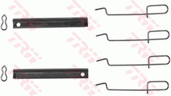 Accessory Kit, disc brake pad PFK210