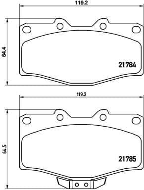 Brake Pad Set, disc brake PRIME LINE P83095