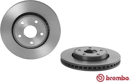 Brake disc, 1pcs FRONT, Top Quality 09.N234.11 - image 2