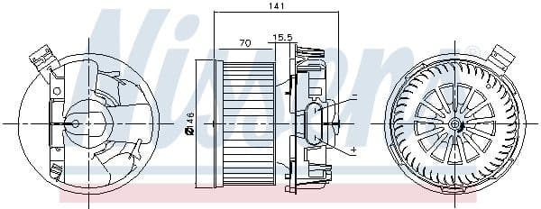 Interior Blower 87209 - image 2
