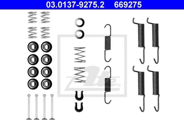 Accessory Kit, parking brake shoes 03.0137-9275.2