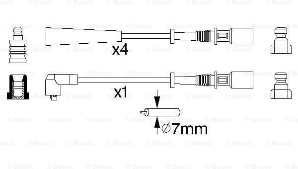 Ignition Cable Kit 0986356853 - image 5