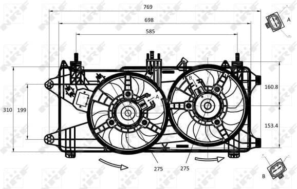 Fan, engine cooling 47231