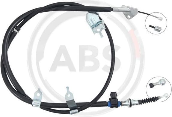 Cable Pull, parking brake K17605