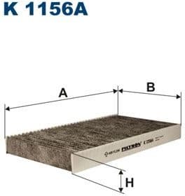 Filter, cabin air K1156A