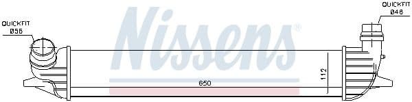 Charge Air Cooler ** FIRST FIT ** 96625 - image 2