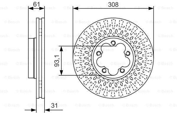 Brake Disc 0986479C99 - image 5