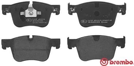 Brake pads front, Top Quality P61127 - image 2